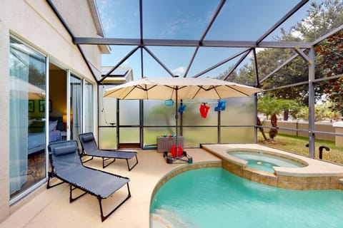 Patio, Day, Pool view, Swimming pool