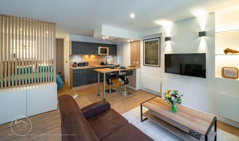 TV and multimedia, Kitchen or kitchenette, Living room, stove