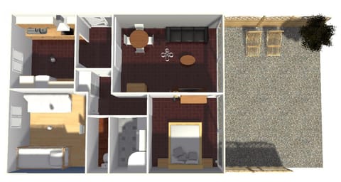 T3 avec terrasse plein sud au pied des télécabines Cabin in Briançon