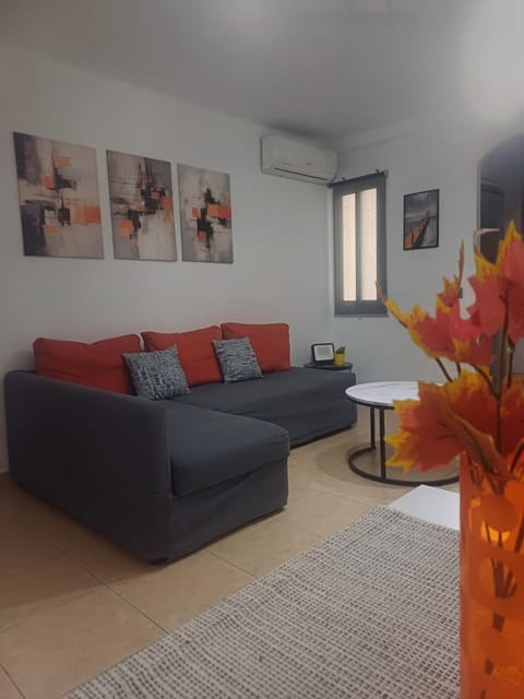 Living room, air conditioner