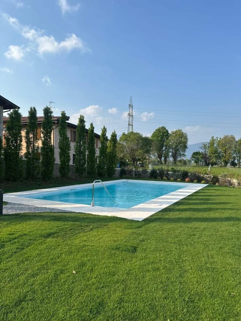 Spring, Day, Natural landscape, Garden, Garden view, Pool view, Swimming pool