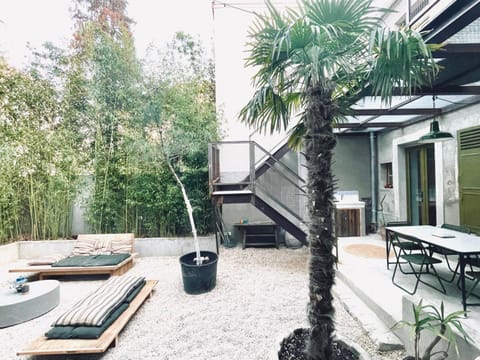 Patio, Balcony/Terrace, Garden view