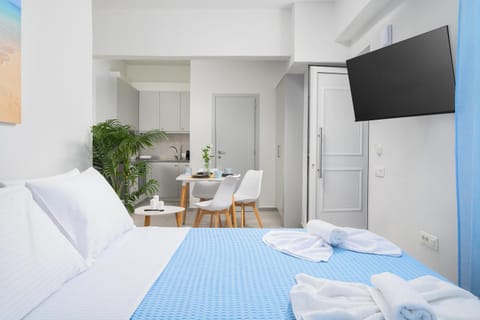 Bed, TV and multimedia, Kitchen or kitchenette, Living room, Diving, Breakfast, towels, kitchen
