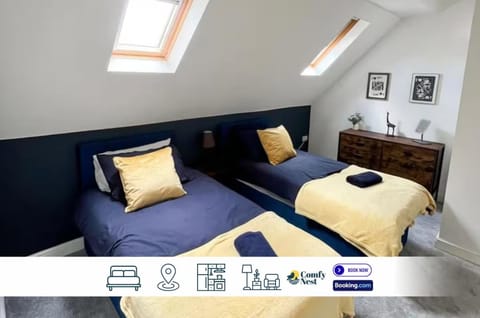 Bed, Bedroom, Text overlay