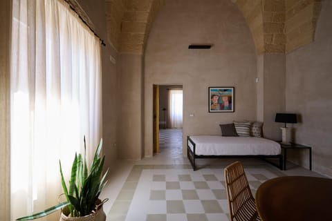 Bed, Living room