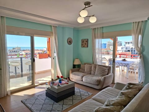 Balcony/Terrace, Living room, Sea view