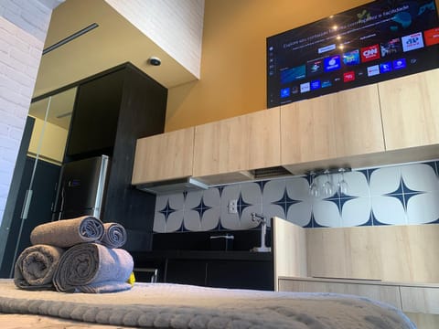 Bed, TV and multimedia, Photo of the whole room, Seasons, locker, towels