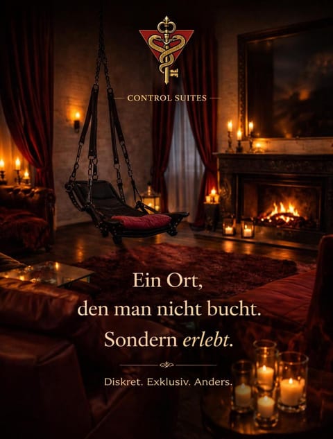 Living room, Text overlay
