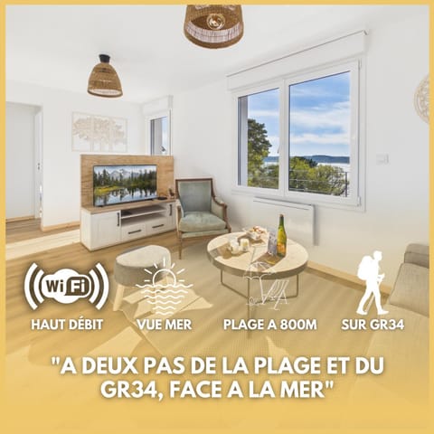 TV and multimedia, Living room, Beach, Hiking, Sea view, internet
