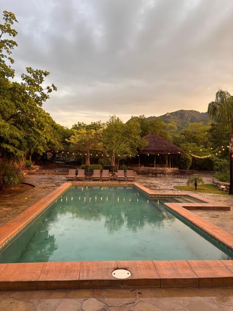Natural landscape, Mountain view, Pool view, Swimming pool, Swimming pool