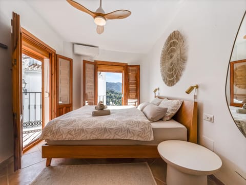 Bed, View (from property/room), Bedroom, flat iron, pet friendly, wardrobe, air conditioner