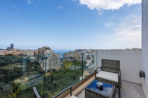 Day, Natural landscape, View (from property/room), Balcony/Terrace, Sea view