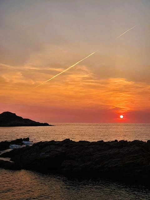 Nearby landmark, Natural landscape, Sea view, Sunset