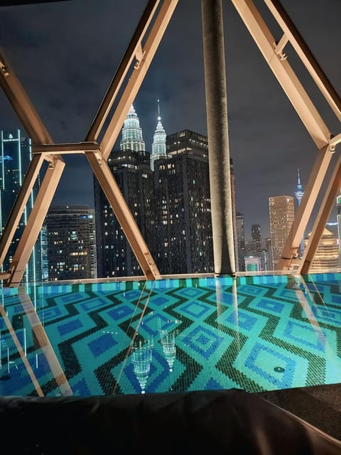 Night, Swimming pool