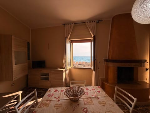 Living room, Seating area, Dining area, Sea view