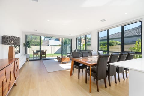 Patio, Living room, Dining area
