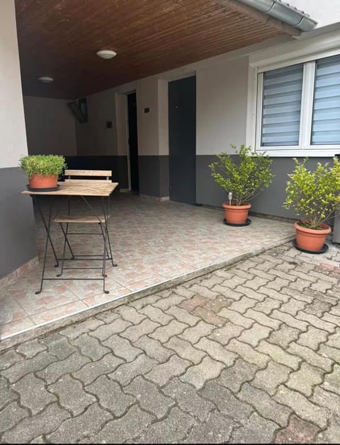 Property building, Patio
