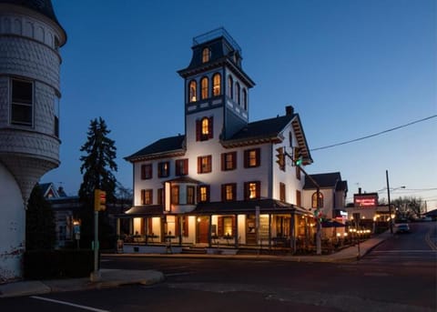 Property building, Night, Neighbourhood
