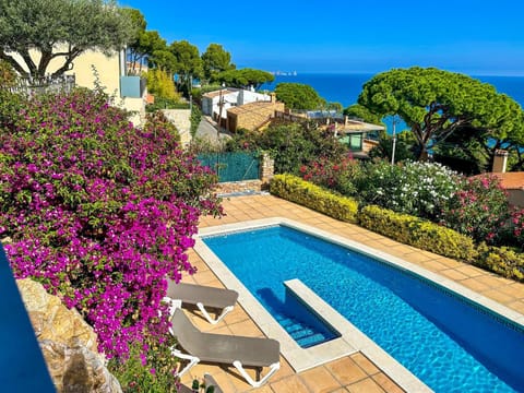 Property building, Living room, Swimming pool