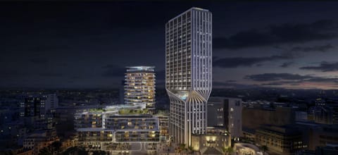 Property building, Night