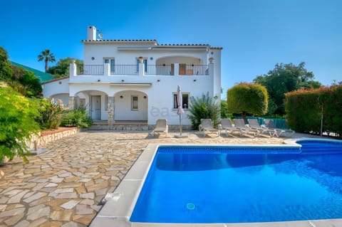 Property building, Living room, Swimming pool