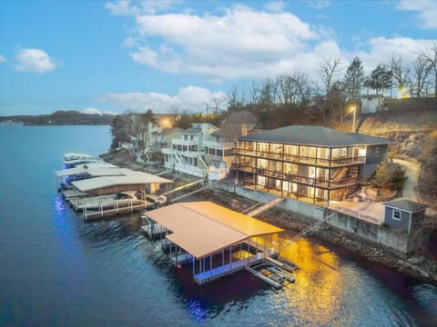 Property building, Day, Lake view