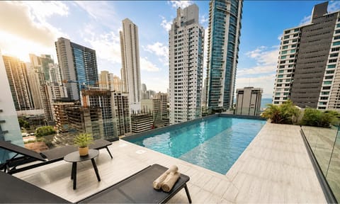 City view, Pool view, Swimming pool