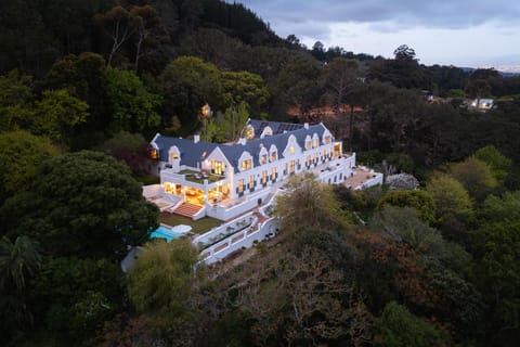 Property building, Natural landscape, Bird's eye view