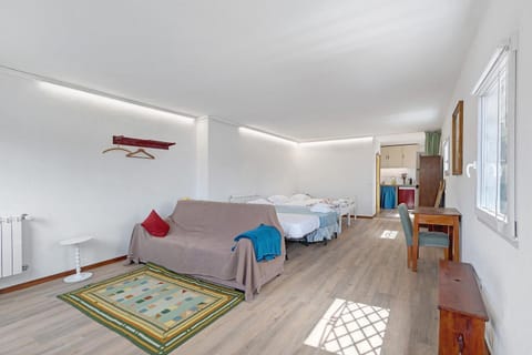 Property building, Living room, Bedroom