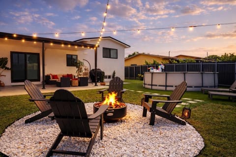 Patio, Garden, Seating area, Garden view