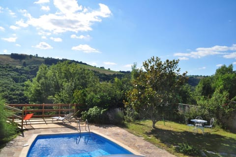 Property building, Living room, Swimming pool