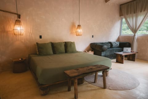Bed, Living room, Bedroom