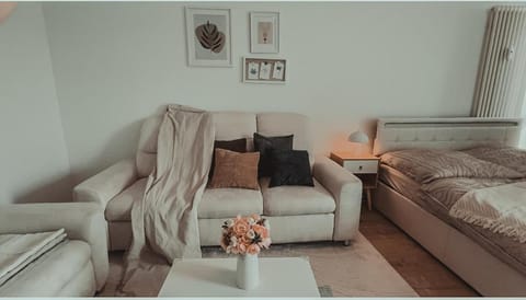 Living room, Seating area, Bedroom