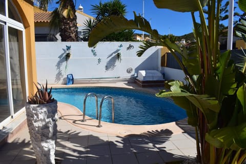 Property building, Pool view
