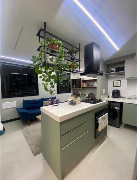 Living room, kitchen