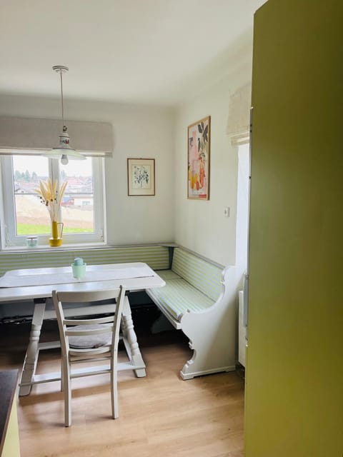 Living room, kitchen