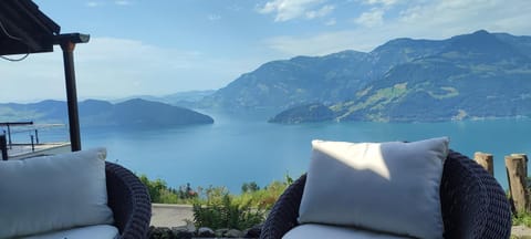 Seating area, Lake view