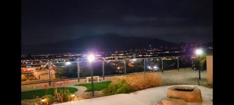 Night, View (from property/room), City view, Mountain view