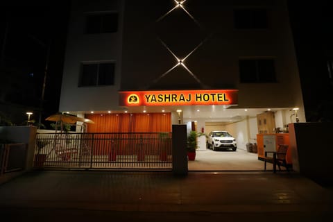 Property building, Night, Street view, Parking