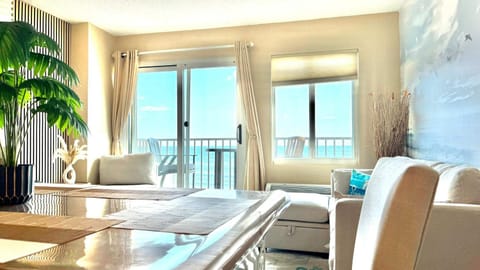 Living room, Seating area, Dining area, Sea view