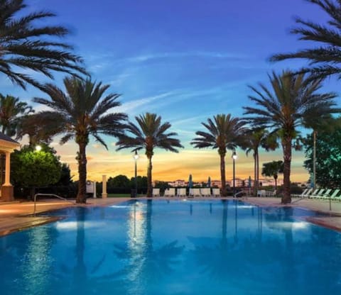 Day, Swimming pool, Sunset