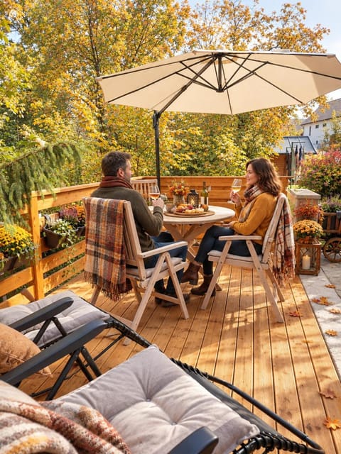Patio, Autumn