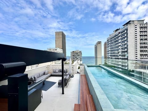 Pool view, Sea view, Swimming pool