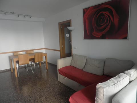 Dining area, air conditioner