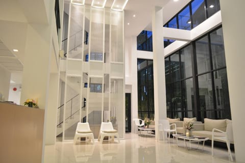 Lobby or reception, Decorative detail