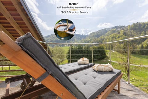 Patio, Day, Natural landscape, Mountain view