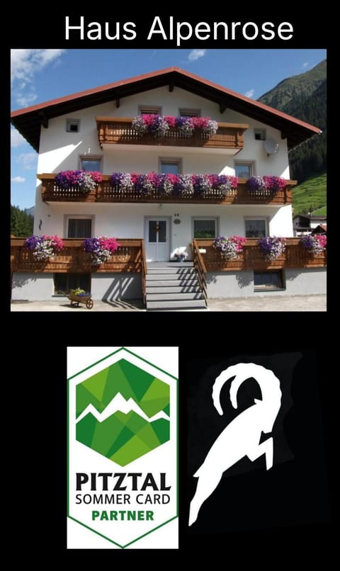 Haus Alpenrose Pitztal-Sommercard-Partner Apartment in Trentino-South Tyrol