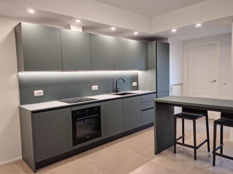 Kitchen or kitchenette, Dining area, dishwasher, oven, stove