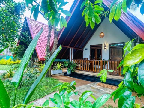 Property building, Patio, Spring, Day, Garden, Garden view