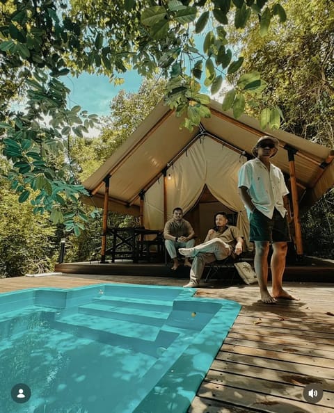 Pool view, Swimming pool, group of guests